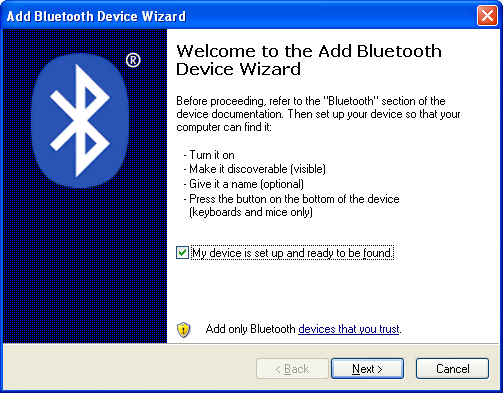 Bluetooth Wizard