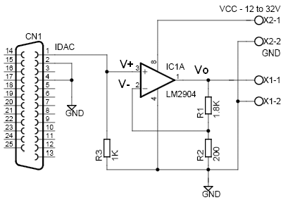 analog output equation