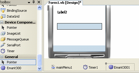 Add Timer to Windows Mobile Form