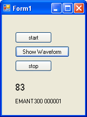 Heart Rate Monitor C# Form