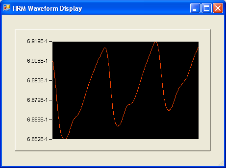 Heart Rate Monitor Filtered Output