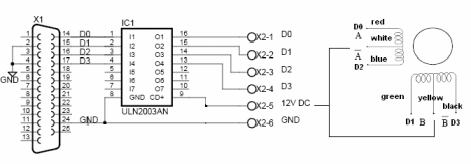 Stepper Motor Schematic